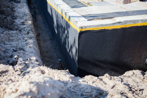 Professional Wet Basement Repair technician working in Amlin, OH